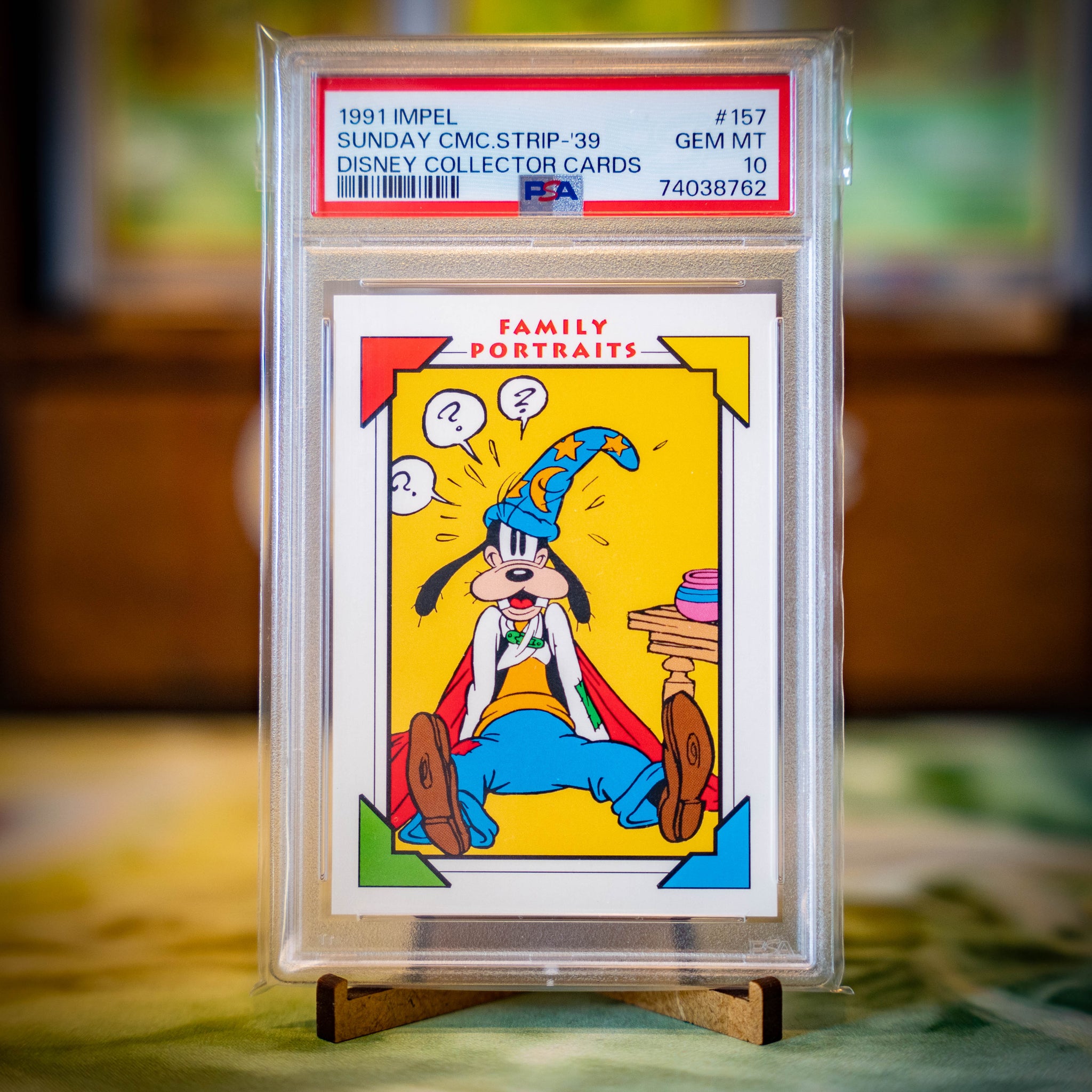PSA 10 Sunday Comic Strip-1939 #157 1991 Impel Disney Collector Cards